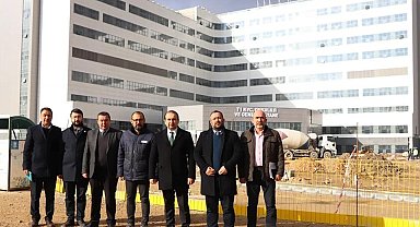 Kütahya Şehir Hastanesi inşaatında sona yaklaşılıyor