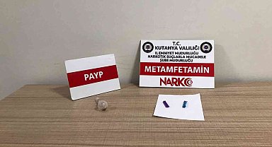 Kütahya'da 1 haftada yapılan uyuşturucu operasyonlarında 2 tutuklama