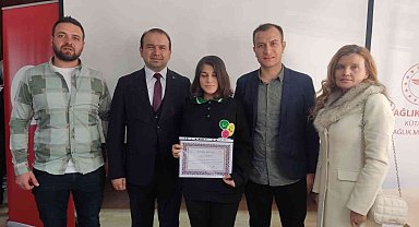 Kütahya'da Verem Eğitimi ve Farkındalık Haftası ödül töreni