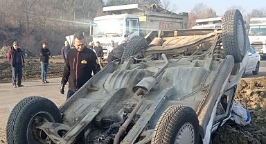 Kütahya'nın Tavşanlı ilçesinde trafik kazası: 2 yaralı