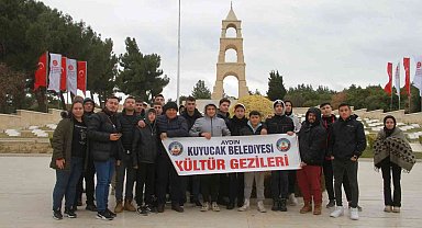 Kuyucak Belediyesi ilçedeki gençleri Çanakkale ile buluşturdu