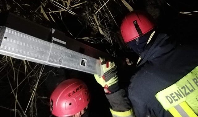 Kuyuda mahsur kalan köpeği itfaiye kurtardı