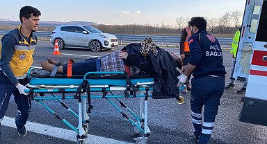 Kuzey Marmara Otoyolu'nda zincirleme kaza: 2 yaralı