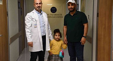 Libyalı 5 yaşındaki Malk mesane pili tedavisiyle Türkiye'de şifa buldu
