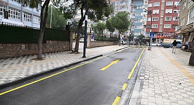 Manisa'nın prestij caddeleri esnafın konforunu arttırdı