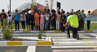 Mardin'de 13 bin 240 öğrenci trafik eğitimi aldı