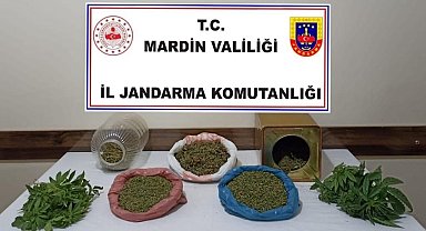 Mardin'de bir şahsın evinde yapılan aramada uyuşturucu ele geçirildi