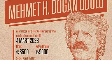 Mehmet H. Doğan Ödülü'ne başvurular başladı