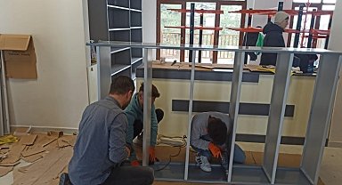 Merkez, Tavşanlı Mesleki ve Teknik Lisesi tarafından hazır hale getirildi