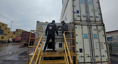 Mersin Limanı'nda 56 kilo kokain ele geçirildi