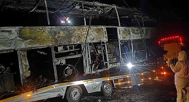 Mersin'deki otobüs kazası: 2'si şehit 3 ölü, 2 kayıp 33 yaralı
