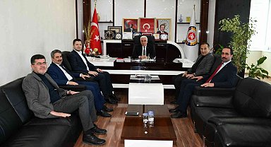 Milletvekili Toprak, ATSO yönetimiyle bir araya geldi
