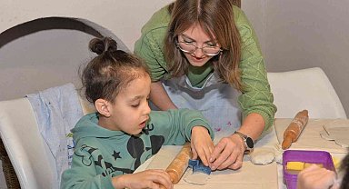Minikler özenle kendi tasarımlarını yaptı