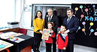 Muğla'da miniklerde karne heyecanı yaşandı