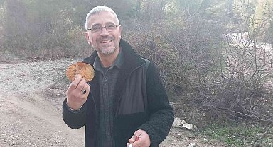 Muğla'da vatandaşlar hafta sonunu dağlarda çıntar mantarı toplayarak geçirdi