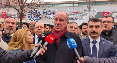 Muharrem İnce'den 6'lı masaya eleştiri: ''Sekretarya bir Cumhurbaşkanı istiyorlar''