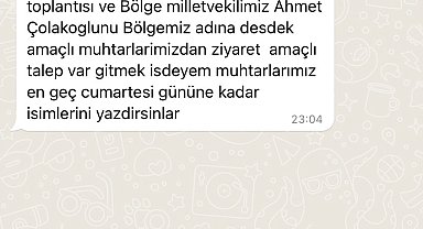 Muhtarların otobüslerle Ankara'ya taşınmasına tepki
