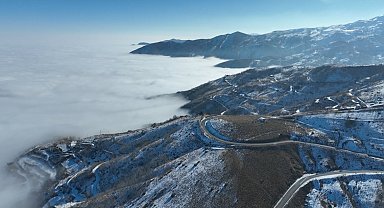 Muş Ovası sis altında