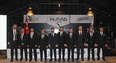 MÜSİAD Düzce'nin yeni başkanı Sağlam oldu