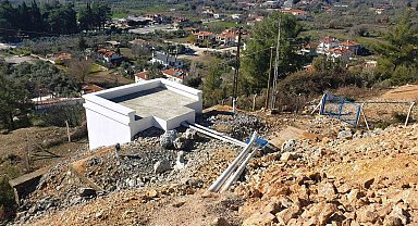MUSKİ, Ula'da 4 mahalleyi besleyen 2 içme suyu deposunu yeniliyor