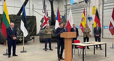 NATO üyesi 11 ülkeden Ukrayna'ya yeni askeri yardım sözü