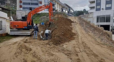Nazilli'de yol çalışmaları aralıksız devam ediyor