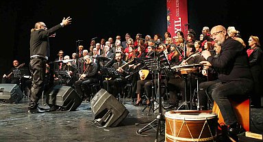 Nilüfer yeni yıla türkülerle merhaba dedi