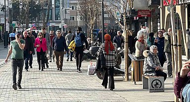 Ocak ayında hava sıcaklığı 23 derece ölçüldü