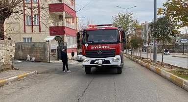 Odunlukta çıkan yangın korkuttu