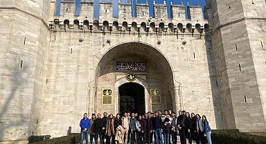 Öğrenciler tarihi yarımadayı gezdi