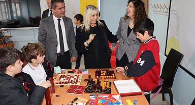Öğrencilerle "Geçmişten Günümüze Matematik" söyleşisi