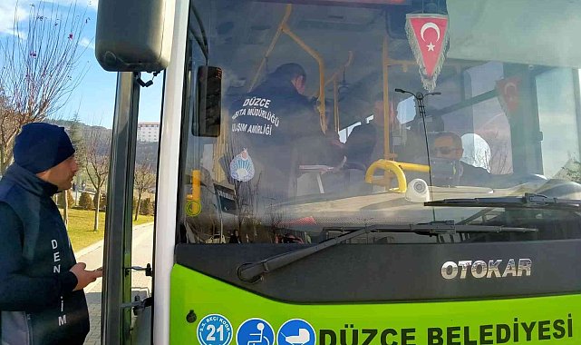 Okul servislerine denetim