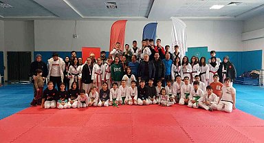 Okul sporları gençler tekvando müsabakaları sona erdi