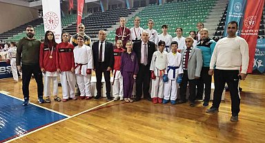 Okul sporları karate müsabakaları tamamlanıyor
