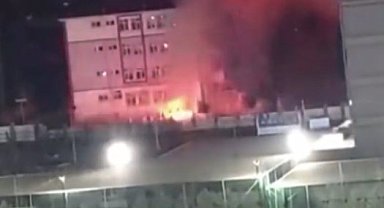 Okuldaki trafoya zarar vererek yangına neden olan şahıs tutuklandı