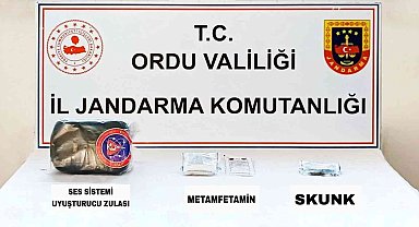 Ordu'da uyuşturucu operasyonunda 1 kişi tutuklandı
