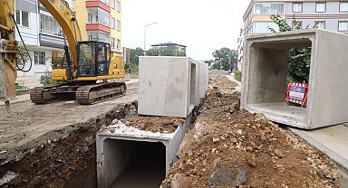 Ordu'ya 10 bin metre yağmur suyu hattı