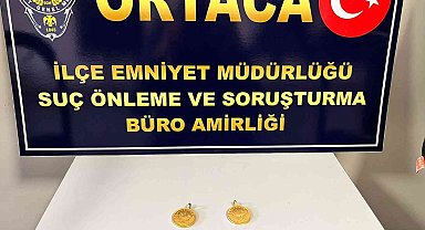 Ortaca'da altın hırsızı yakalandı