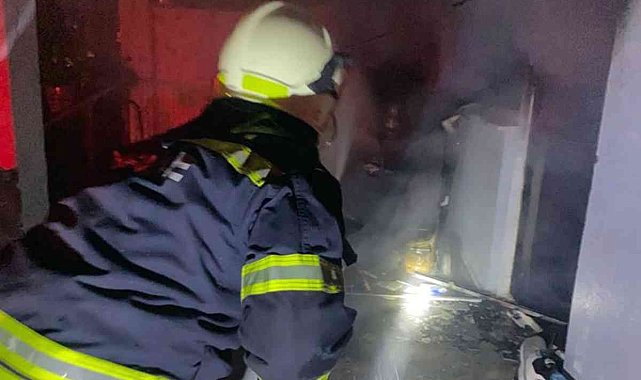 Ortaca'da ev yangını