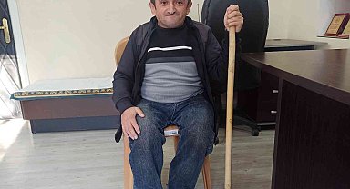 Ortopedik engelli Hikmet, kendi yuvasını kurmak istiyor