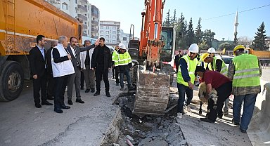 Osmaniye merkez içme suyu ve merkez kanalizasyon projesinde ilk kepçe vuruldu