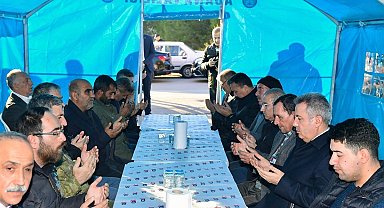 Otobüs kazası şehitleri dualarla yad edildi