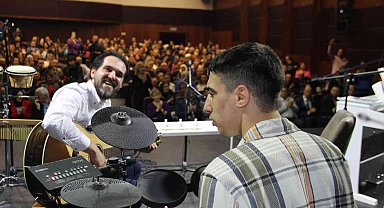 Özel çocuklardan özel orkestra