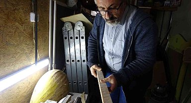 Pandemi döneminde başladı, evinin ardiyesini atölyeye çevirdi
