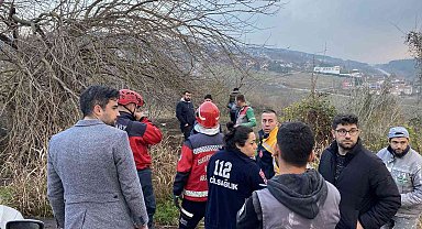 Park halindeki aracın el freni boşaldı, faciadan dönüldü
