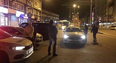 Polisin gece mesaisi