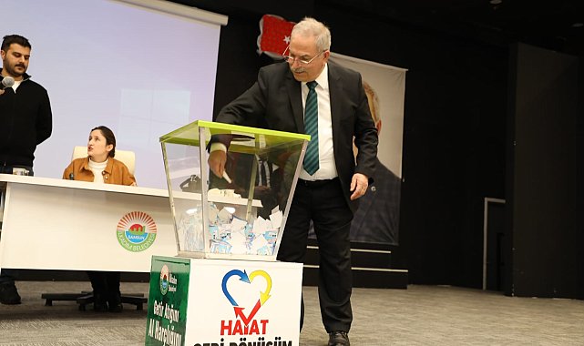 "Getir Atığını Al Harçlığı" uygulaması ile 234 ton atık toplandı