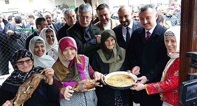 "Kaz Bayramı"nda 200 yıllık gelenek yaşatıldı