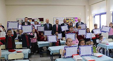 Rize'de 58 bin 326 öğrenci karne aldı