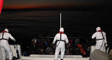 Sahil Güvenlik, 2022 yılında Çanakkale açıklarında bin 328 kaçak göçmen yakaladı